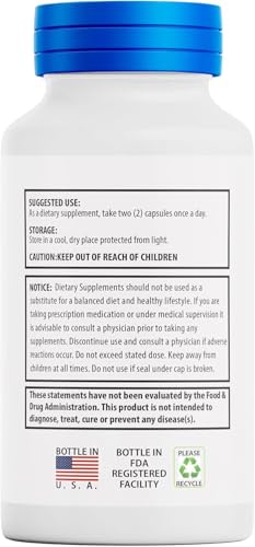 Image of (2 Pack) Braincept Capsules, Official Braincept Plus Nerve Support Supplement, Advanced Brain & Memory Health Formula with Natural Ingredients for Focus & Wellness (120 Capsules)