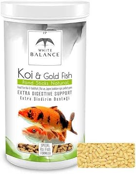 White Balance Koi-Gold Fish Pond Sticks Natural 1000 ml