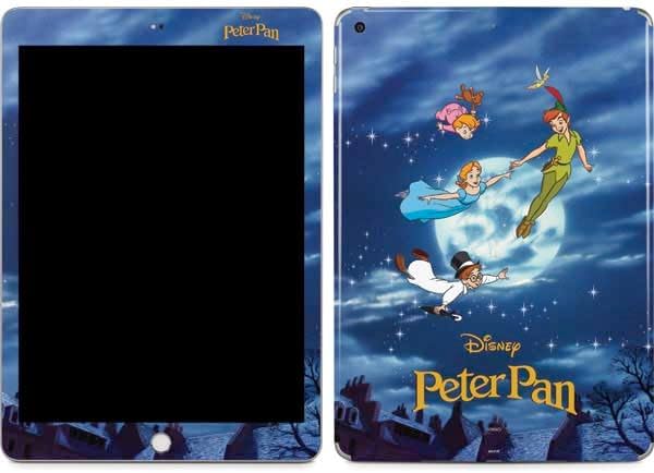 Skinit Decal Tablet Skin Compatible with iPad 9.7in (2018) - Officially Licensed Disney Peter Pan Wendy and The Boys to Neverland Design