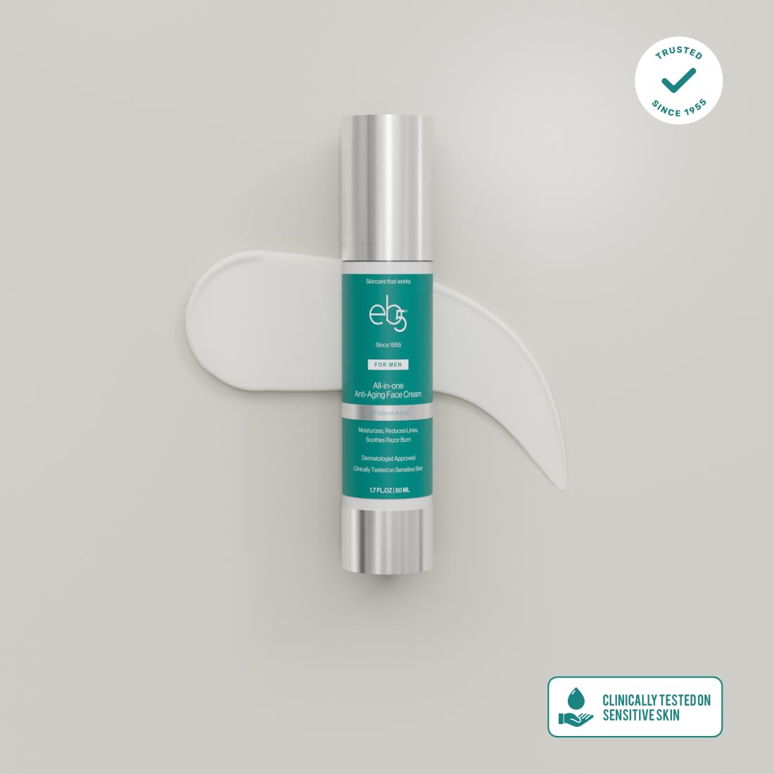 eb5 Men’s All-in-One Anti-Aging Face Cream with Retinol and Vitamins