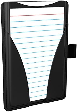 Oxford At-Hand Note Card Case, 3" x 5" Size, Black, Includes 25 Ruled Index Cards (63519)