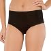 Produktbild Schiesser Damen (2er Pack) Midi Slip Baumwolle Klassische Passform, Schwarz (schwarz 000), 46