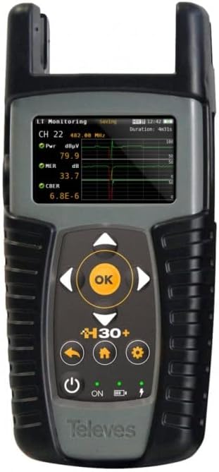 محلل طيف H30 + مع أنظمة الكابلات ATSC 1.0 و CATV ، 5-1002 ميجاهرتز