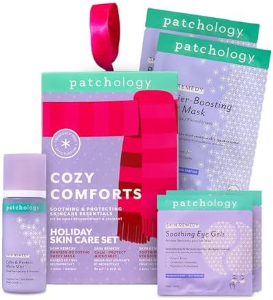 Amazon.com : Patchology Cozy Comforts Holiday Skincare Gift Set ...