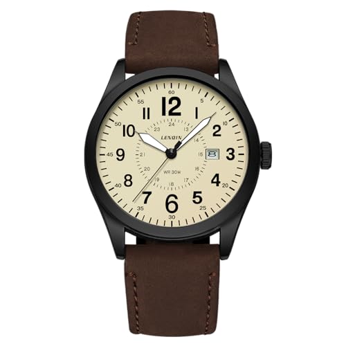 Imagen de LN LENQIN Reloj Hombre Relojes Militares Relojes Analógicos Cuarzo Hombres