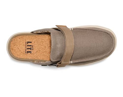 Image of Sanuk Mens Happy Hour Lite | Bottle Opener Buckle | Slip On Shoes for Men | Mens Loafers | Removable EVA Insole