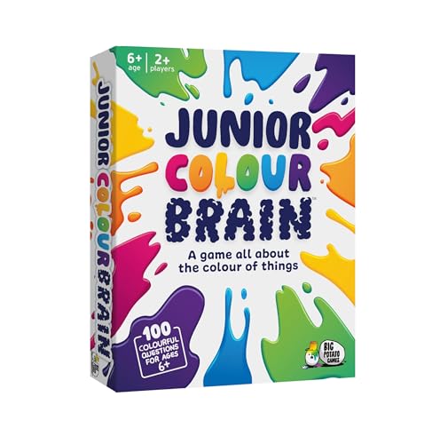 Junior Colourbrain Card Game – Fun Family Colour Quiz Game for...