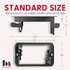BestMounts Low Voltage Mounting Bracket 1 Gang, 5 Pack for Single Gang Wall Plate, Telephone Wires, Network Cables, HDMI, Coaxial, Speaker Cables - Low Voltage Box Cable Wall Plate Bracket, Mud Ring