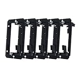 Maxmoral 5pcs 1-Gang Low Voltage Mounting Bracket Multipurpose Drywall Mounting Bracket for Wall...