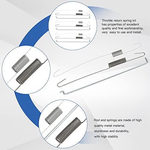 Yoxufa Throttle Return Spring Kit Predator 212Cc 196Cc Coleman Speed Conrtol Spring Governor Rod Cable Control Linkage For Gx160 Gx200 Bt200X Ct200U Kt196 Baja Mb200 Engine Mini Bike Go Kart Parts thumb #6