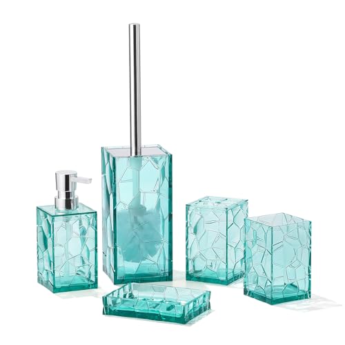 Clear Acrylic 5-Piece Set