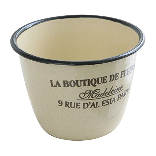 COVENT GARDEN プランター エナメル・クリームポット S LM-20