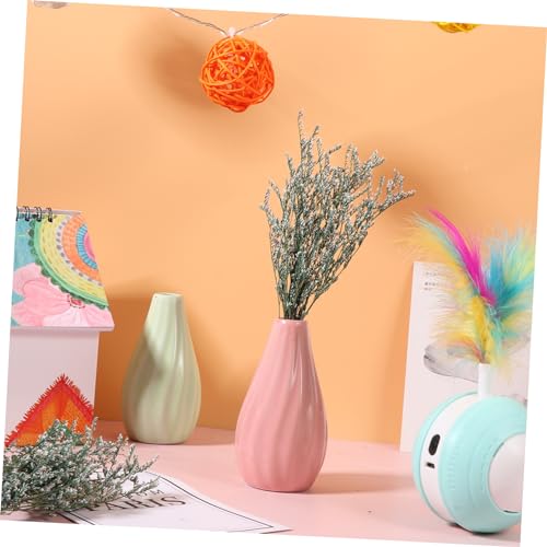 Ramo de flores secas Babysbreath para decoración miniatura 5