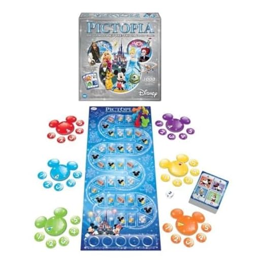 Disney New Pictopia Family Picture-Trivia Game