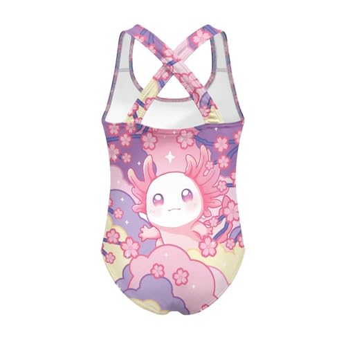 Girls One Piece Swimsuits Cross Back Swimwear Sport Training Bathing Suits Summer Beach Swim Suits for Kids2