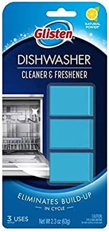 Glisten Dishwasher Cleaner & Freshener, 3 Tablets Glisten Dishwasher Cleaner & Freshener, 3 Tablets