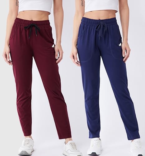 Image of Modeve Women Track Regular Fit Pants