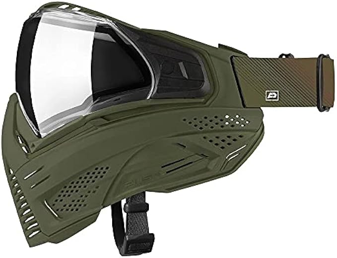 Push Paintball Push Unite Model BaseBasic Goggle - Olive, Base Model Olive (Clear Lens)