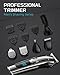 Brightup Beard Trimmer for Men - Electric Razor & Shaver, Cordless Hair Clippers Trimmers Set, IPX7 Waterproof Mens Grooming Kit for Shaving Face, Mustache, Body, Ear, Nose Hair Trimmer, Gifts for Men