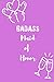 Produktbild Badass Maid of Honor: Dot Grid Notebook Journal, 6 X 9, 150 Sheets (300 Pages), Funny Gift for Bridesmaid, Matron of Honor, Bridal Party