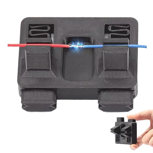 Electric Wire Welding Fixture,Helping Hands Soldering Station,Holding Power Welding Accessories,Soldering Clamp Repair Tool,Compatible with a Variety of Wires (Black)