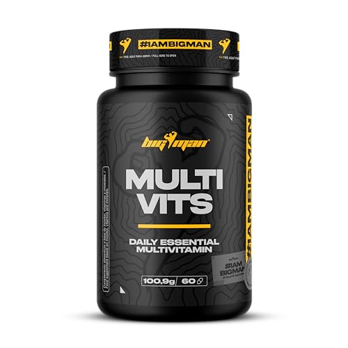 BigMan | Multi Vits 60 Caps | Complejo Multivitaminico para Mujer y Hombre | Deportistas | Vegetarianos | Recuperate de tus Entrenamientos |