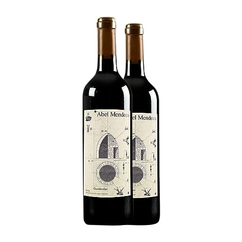 Abel Mendoza Guardaviñas Tempranillo Rioja 75 cl Vino tinto (Caja de 2 Botellas de 75 cl)