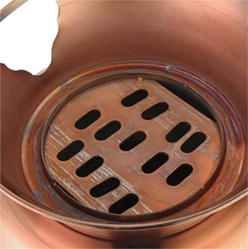 Olla Hot Pot para cocinar con carbón acero inoxidable 36cm miniatura 2