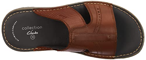 Image of Clarks mens Villa Beat Flat Sandal