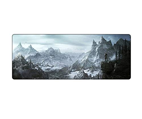 Hong TTH - 80x30cm Popular Host Computer Stand-Alone Game Mouse pad for The Elder Scrolls v Skyrim Large Gaming Mousepad 800300mm (Color C) Hong TTH - 80x30cm Popular Host Computer Stand-Alone Game Mouse pad for The Elder Scrolls v Skyrim Large Gaming Mousepad 800300mm (Color C)