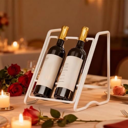 Soporte para botellas de vino de mesa Hsqqdc 21x24x24 cm miniatura 6