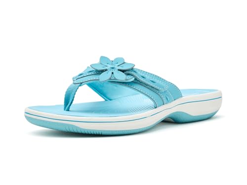 Image of Clarks Women's Breeze Opal Cloudsteppers Flip-Flop