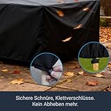 Awnic Abdeckung für Gartenmöbel Ø190 X 71 cm - 6