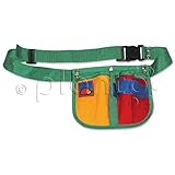 planto Kinder-Gürteltasche plantolino Kleine Hüfttasche für Kinder in kräftigen Farben, kindgerechtes Spielzeug ohne scharfen Kanten, größenverstellbar, für Kids ab 3 Jahre. (1 Stück)