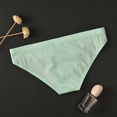 Mens Sexy Low-Rise Ice Silk Panties Knickers Bikini Underwear/Underpants Briefs3