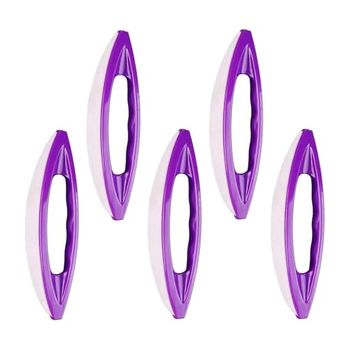 5Pcs Pro Chamois Leather Nail Files - Salon Home Manicure Tools for Nail Art