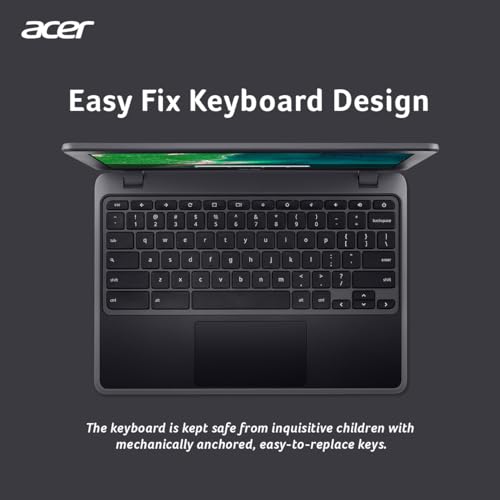 Acer Chromebook Intel Celeron Dual-Core N4500 (Chrome OS/4 GB RAM/64 GB eMMC/Intel UHD Graphics) C734 with 29.4 cm (11.6") HD Display, Black, 1.3 KG - Image 6