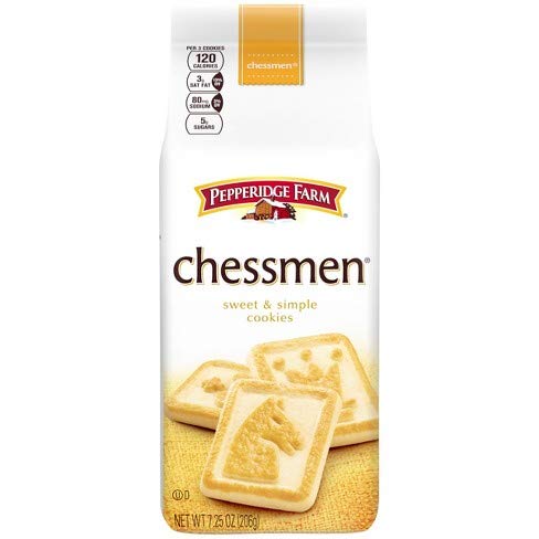 Pepperidge Farm Chessmen Butter Cookies - 7.25oz/ 206g [並行輸入品]