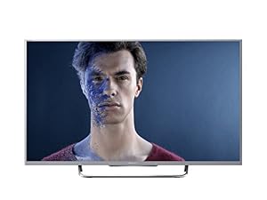 Sony KDL-50W815B 126cm (50 Zoll) 3D-LED-Backlight-Fernseher (Full HD, 600Hz Motionflow XR, Smart View, DVB-T/T2/C/S/S2, CI+, WLAN, Skype, X-Reality PRO)