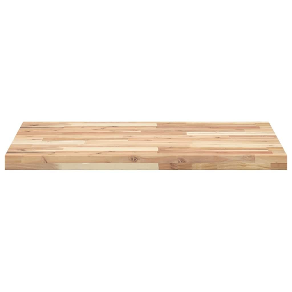 Schreibtischplatte Unbehandelt 100x60x4 cm Massivholz Akazie Arbeitsplatte Büro Homeoffice Arbeitsplatz Tischplatte Zubehör Ergonomie Aufbewahrung