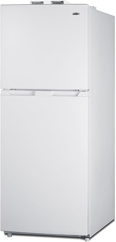 Summit BKRF1088WLHD 24" Wide Break Room Refrigerator-Freezer (Left Hand Door, White) — 1 of 5