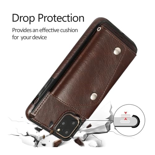 Étui portefeuille iPhone 16 Plus en cuir or avec fermeture éclair chic