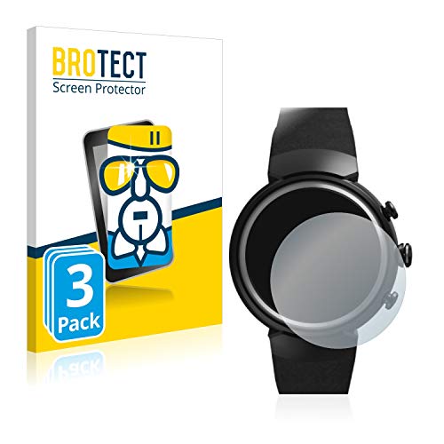 BROTECT (3 Stück Schutzglas für ASUS ZenWatch 3 1.39