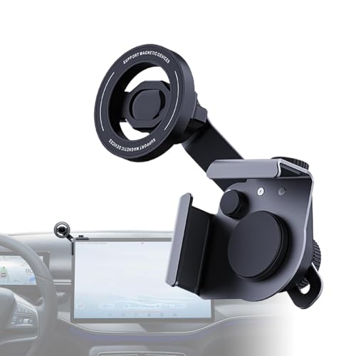 Xvilmaun Soporte de soporte para coche, soporte magnético para teléfono para coche, soporte ajustable para salpicadero de coche, soporte para coche, como una ventosa para vehículo energético