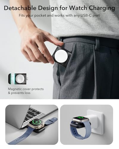 ESR 3-in-1 MagSafe Charging Stand with CryoBoost (25W, Apple Watch) — view 7