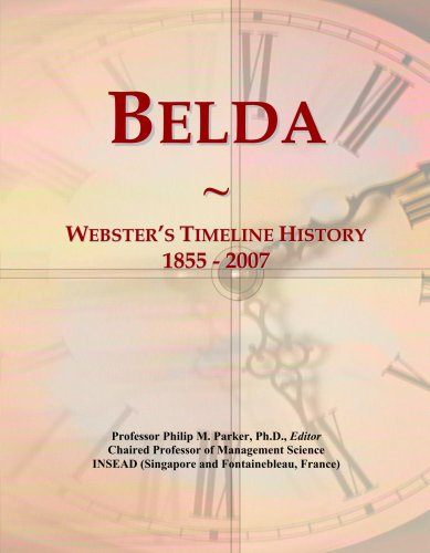 Belda: Webster's Timeline History, 1855 - 2007