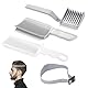4 Stück Haarschneidekamm Übergang Kamm, Haare Schneiden Übergang Hilfe, Verstellbare Haarschneide Schablone Barber Kamms, Haarschneidehilfe Friseur Kamm für Männer Haarstyling Friseur Zubehör