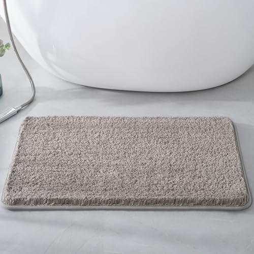 Tapis de salle de bain microfibre doux pour sortie de bain