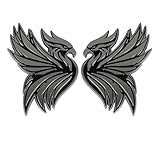 Phoenix Emblem 3D Bird Badge, Custom Car Decal Sticker – Durable Exterior Trunk,...