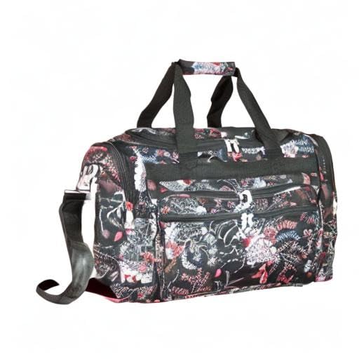 Image of World Traveler Floral Duffel Bag, Flower Bloom, One Size